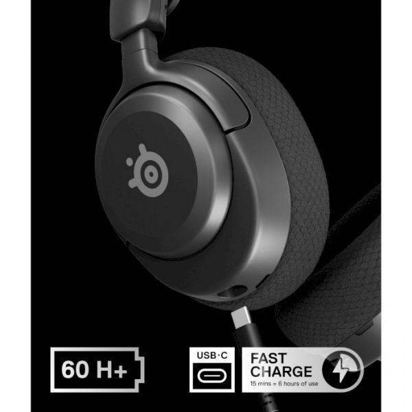 Комп'ютерна гарнітура SteelSeries Arctis Nova 5 Multiplatform Black (61670)