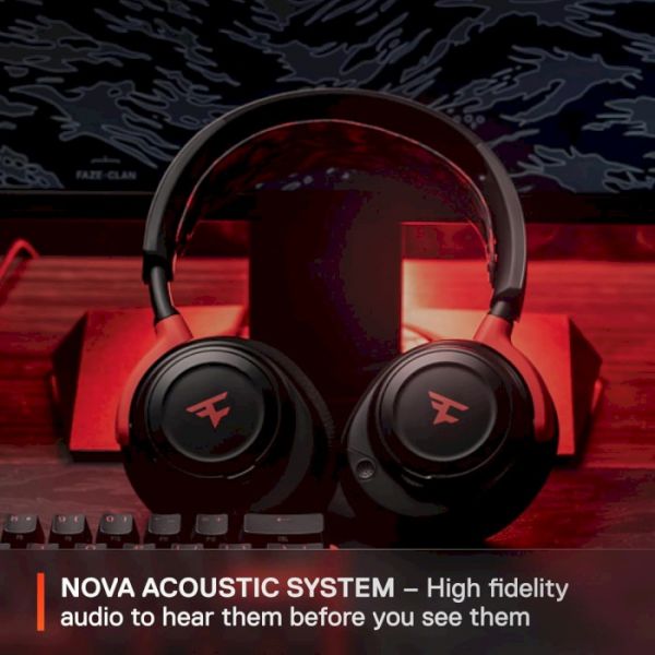 Комп'ютерна гарнітура SteelSeries Arctis Nova 7 Wireless Faze Clan (61556)