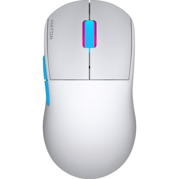 Миша Hator Quasar 2 PRO Wireless White/Cyan (HTM561WC)