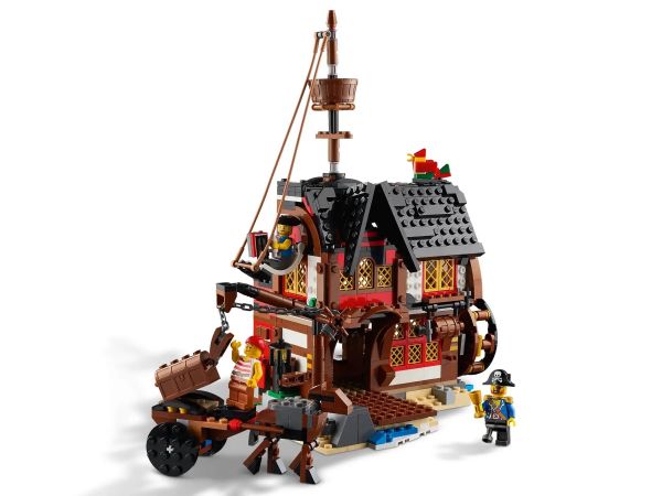 Блоковий конструктор LEGO Creator Піратський корабель, 1262 деталі  (31109)