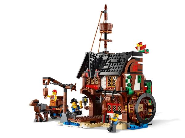 Блоковий конструктор LEGO Creator Піратський корабель, 1262 деталі  (31109)