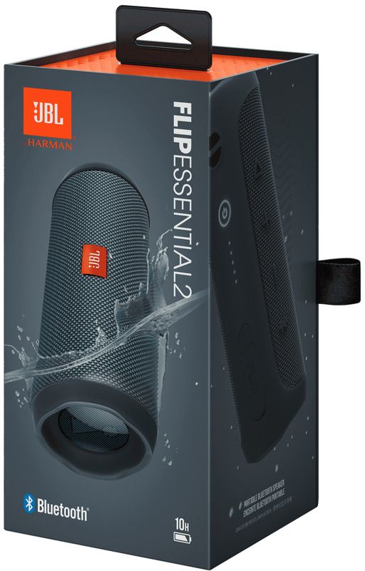 Портативна акустика JBL Flip Essential 2 Black (JBLFLIPES2)