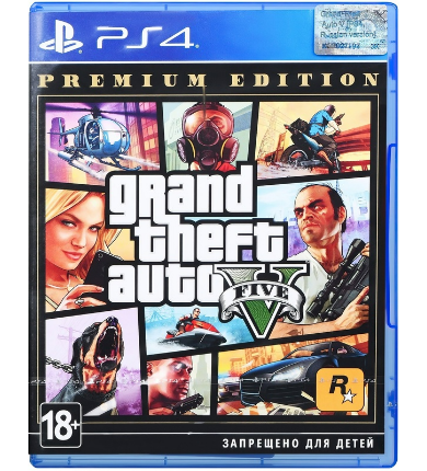 Гра Grand Theft Auto V Premium Edition PS 4