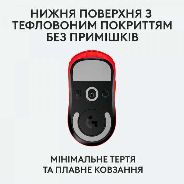 Миша Logitech G Pro X Superlight Wireless Red (910-006784)