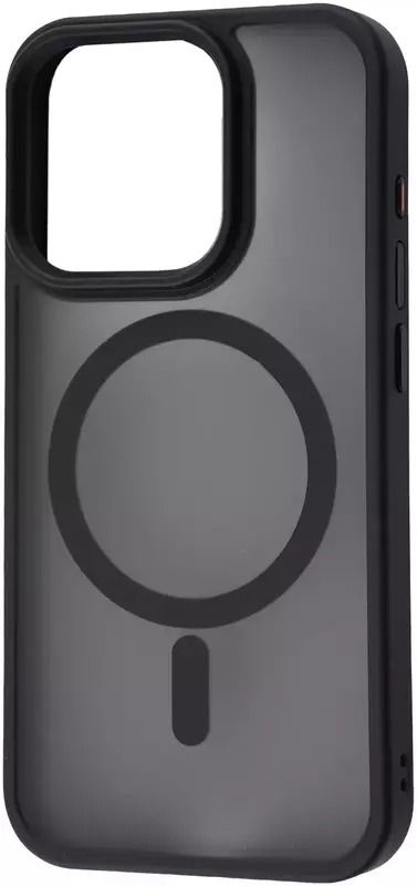 50837  Чохол WAVE Matte Insane Case with Magnetic Ring iPhone 15 Pro Max (black)