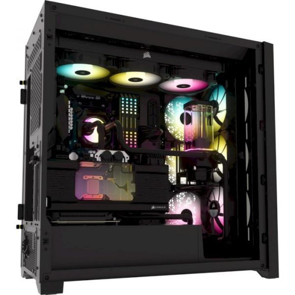 Корпус Corsair iCUE 5000X RGB Tempered Glass Black (CC-9011212-WW)