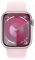 Apple Watch Series 9 GPS 41mm Pink Aluminum Case w. Light Pink Sport Band - M/L (MR943)
