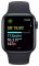 Apple Watch SE 2 GPS 44mm Midnight Aluminium Case with Midnight Sport Band S/M (MRE73)
