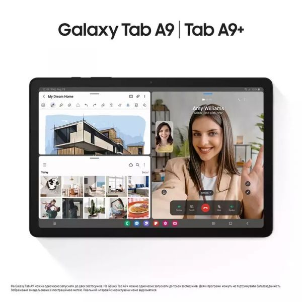 Планшет Samsung Galaxy Tab A9 4/64GB Wi-Fi Graphite (SM-X110NZAA)