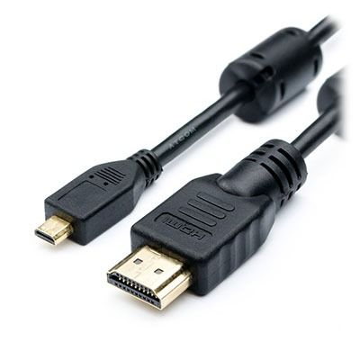 Кабель HDMI - micro-HDMI Atcom (M/M), 3 м, Black (15269)