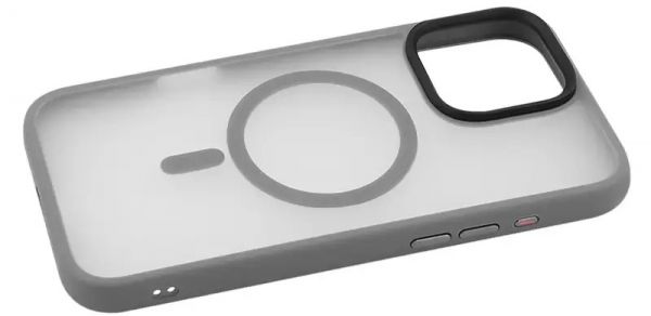 Чохол WAVE Matte Insane Case with Magnetic Ring iPhone 16 Pro Max (gray)