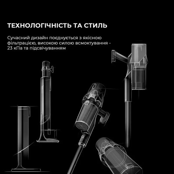 Пилосос (2в1) Deerma T30W Station (DEM-T30W Station)