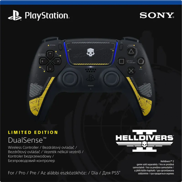 Геймпад PlayStation 5 Dualsense BT (Helldivers 2 Limited Edition)