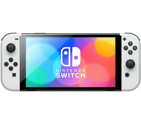 Игровая приставка  Nintendo Switch Oled with White Joy-Con