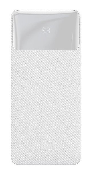 Зовнішній акумулятор Baseus Bipow Power bank 30000mAh White 15W (9PPDML-K02)