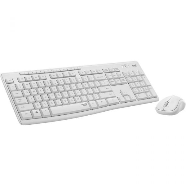 Комплект бездротовий Logitech MK295 Silent Wireless Combo White (920-009824)