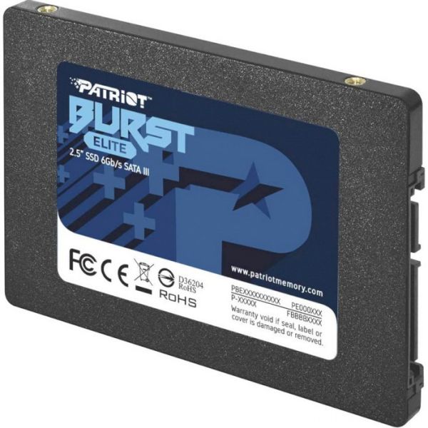 SSD накопитель PATRIOT Burst Elite 960 GB (PBE960GS25SSDR)