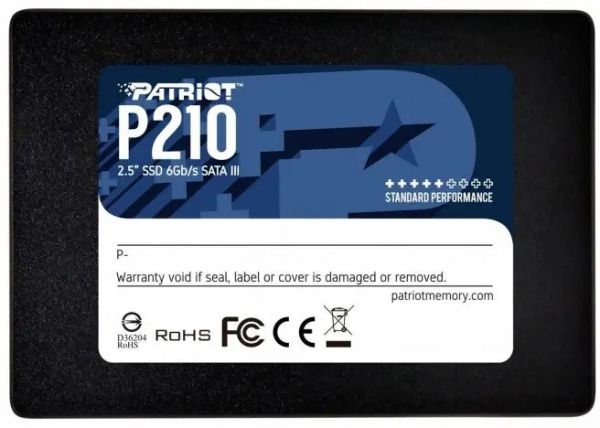 SSD накопитель PATRIOT P210 256 GB (P210S256G25)