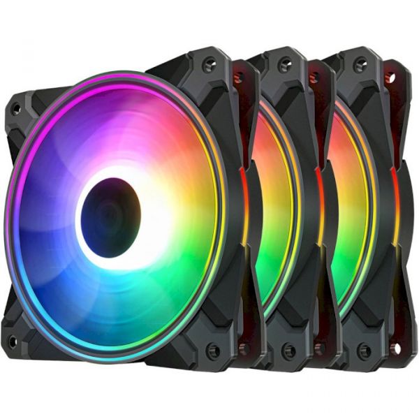 Вентилятор Deepcool CF120 Plus 3-Pack (DP-F12-AR-CF120P-3P)