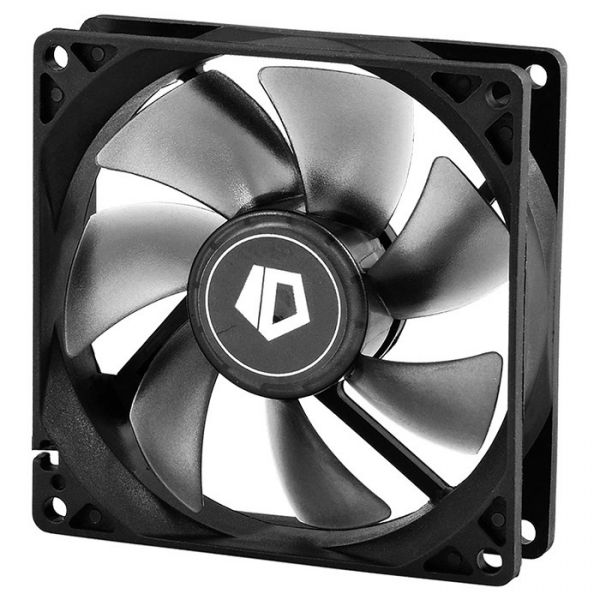 Вентилятор ID-Cooling NO-9225-SD, 92x92x25мм, 3-pin, черный