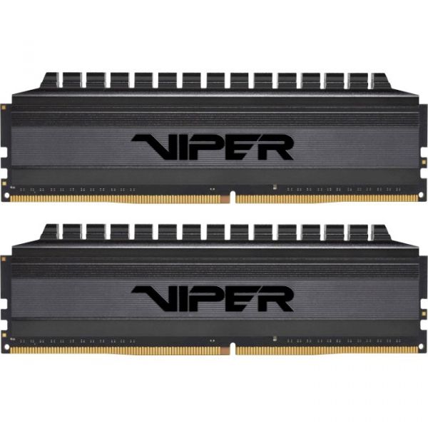 Модуль памяти DDR4 2x8GB/3200 Patriot Viper 4 Blackout (PVB416G320C6K)