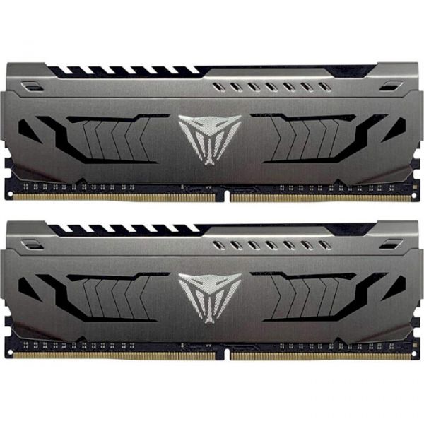 Модуль памяти DDR4 2х8GB/3733 Patriot Viper Steel Gray (PVS416G373C7K)