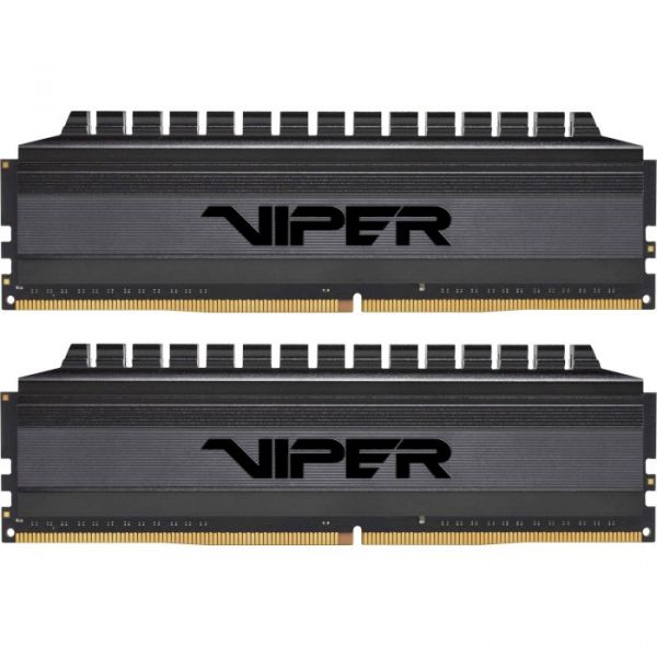 Модуль пам`яті DDR4 2x8GB/3600 Patriot Viper 4 Blackout (PVB416G360C8K)