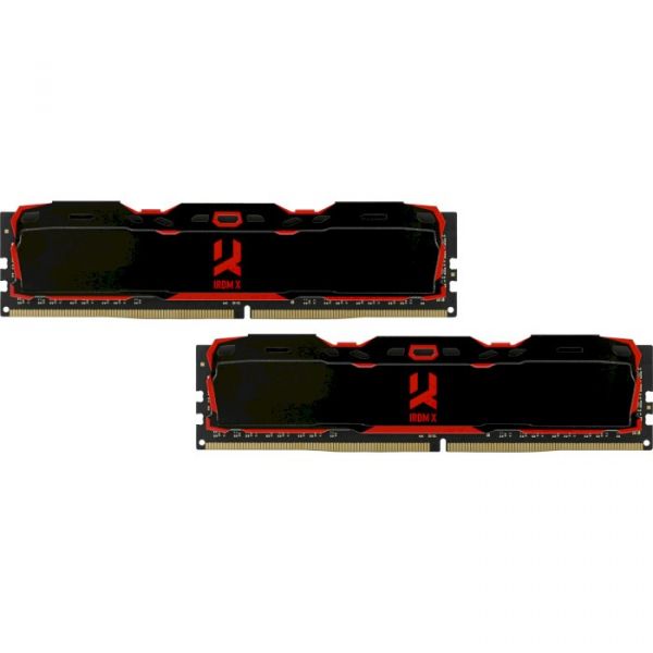 Модуль памяти DDR4 2x8GB/2666 GOODRAM Iridium X Black (IR-X2666D464L16S/16GDC)