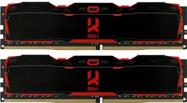 Модуль пам`яті DDR4 2x8GB/3200 GOODRAM Iridium X Black (IR-X3200D464L16SA/16GDC)