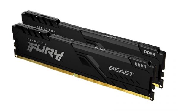 Модуль памяти DDR4 2x8GB/3600 Kingston Fury Beast Black (KF436C17BBK2/16)