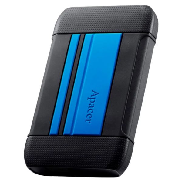 Зовнішній жорсткий диск 2.5" USB 1TB Apacer AC633 Black/Blue (AP1TBAC633U-1)