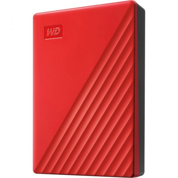 Зовнішній жорсткий диск 2.5" USB 4.0TB WD My Passport Red (WDBPKJ0040BRD-WESN)