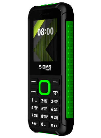 Мобільний телефон Sigma X-style 18 Track Black-Green (4827798854433)