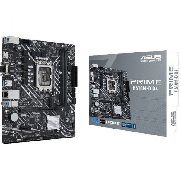 Материнська плата Asus Prime H610M-D D4