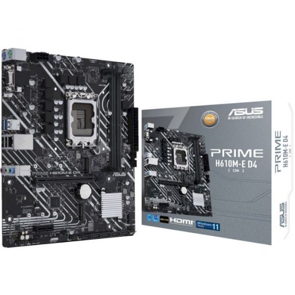 Материнська плата Asus Prime H610M-E D4-CSM