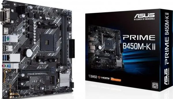 Материнська плата Asus Prime B450M-K II