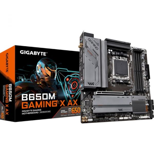 Материнська плата Gigabyte B650M Gaming X AX