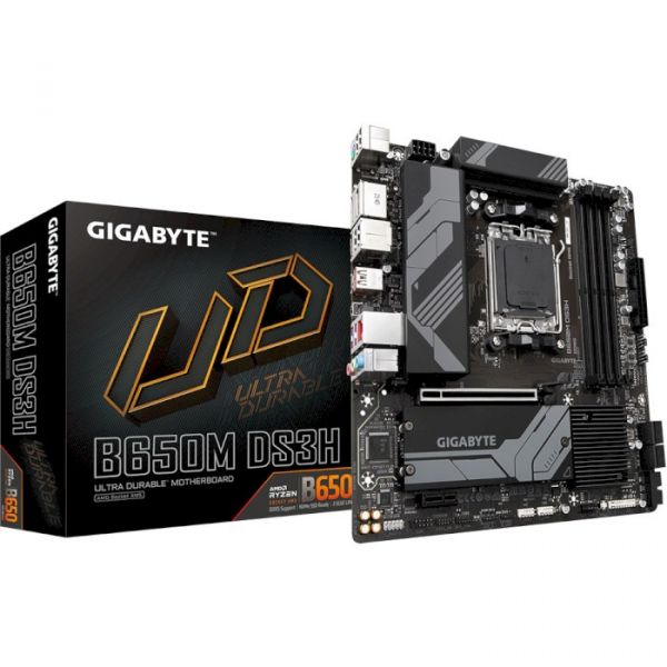 Материнська плата Gigabyte B650M DS3H