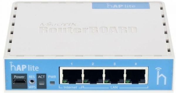 Маршрутизатор Mikrotik hAP lite (RB941-2ND)