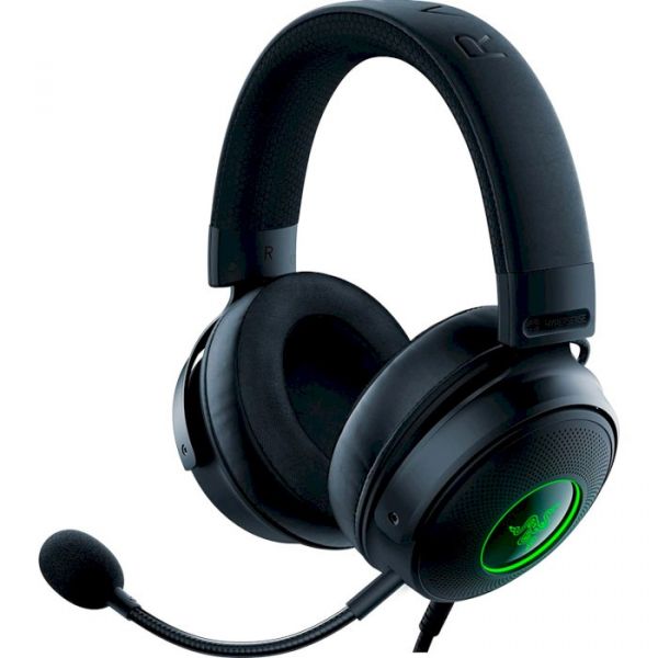 Комп'ютерна гарнітура Razer Kraken V3 HyperSense Black (RZ04-03770100-R3M1)