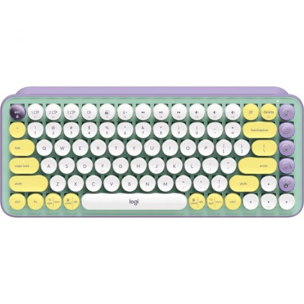 Клавіатура Logitech POP Keys Wireless Mechanical Keyboard UA Daydream Mint (920-010736)