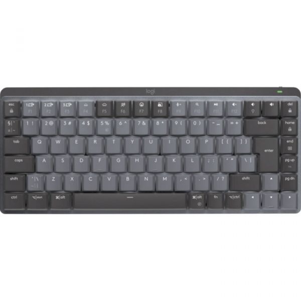 Клавіатура Logitech MX Mechanical Mini Clicky Wireless Illuminated Graphite (920-010782)