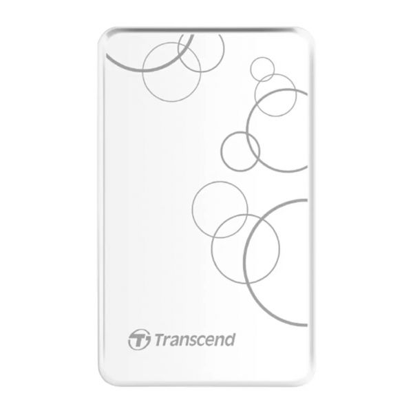 Зовнішній жорсткий диск 2.5" USB 2.0TB Transcend StoreJet (TS2TSJ25A3W)