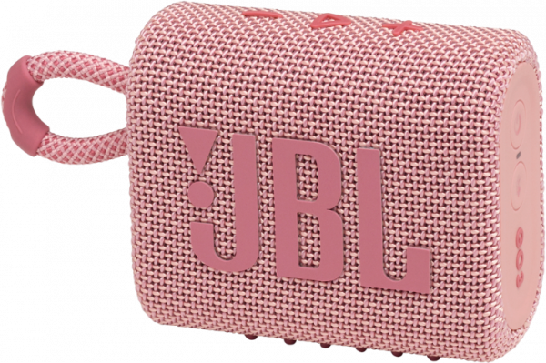 Портативна акустика JBL Go 3 Pink (JBLGO3PINK)