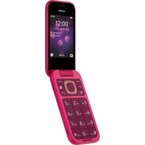 Мобільний телефон Nokia 2660 Flip Pink (1GF011PPC1A04)