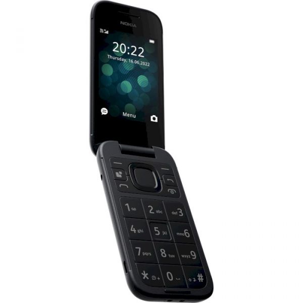 Мобільний телефон Nokia 2660 Flip Black (1GF011PPA1A01)