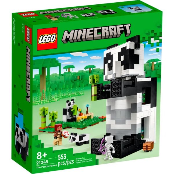 Блоковий конструктор LEGO Minecraft Апартаменти панди (21245)