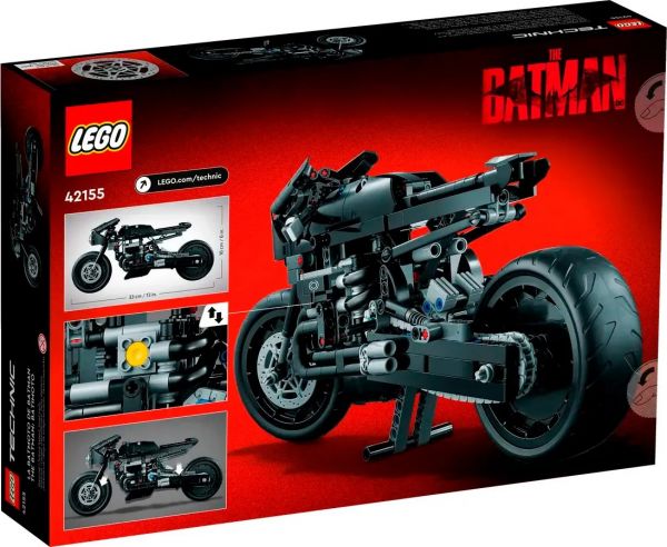 Блоковий конструктор LEGO Technic The Batman Batcycle (42155)