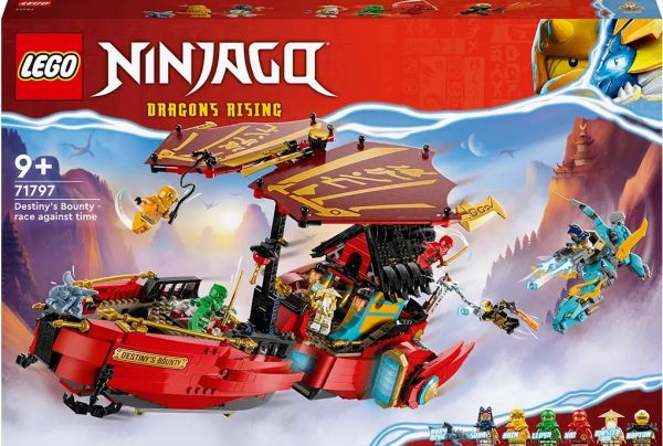 Блоковий конструктор LEGO Ninjago Дарунок долі - перегони з часом (71797)