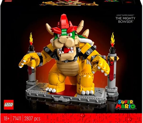 Блоковий конструктор LEGO Super Mario Могутній Боузер (71411)